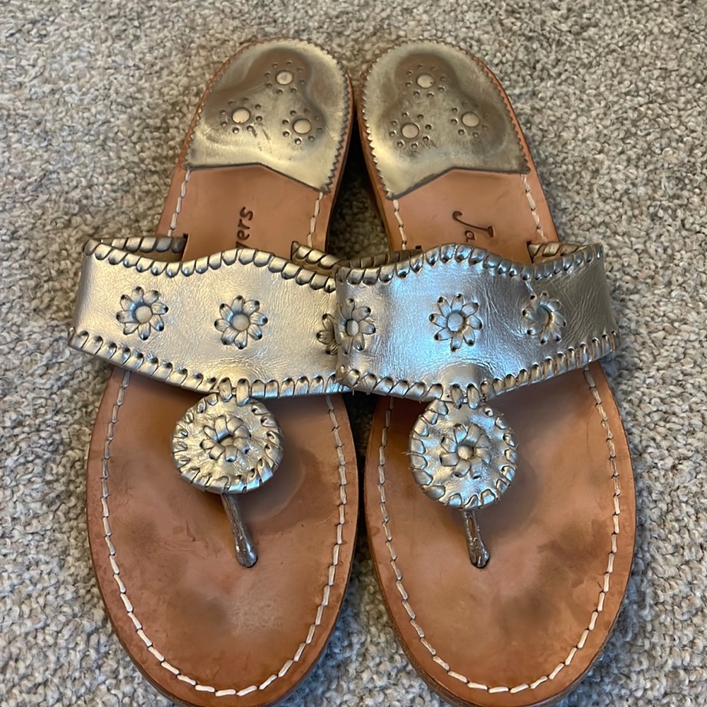 Sz 9 Jack Rogers gold